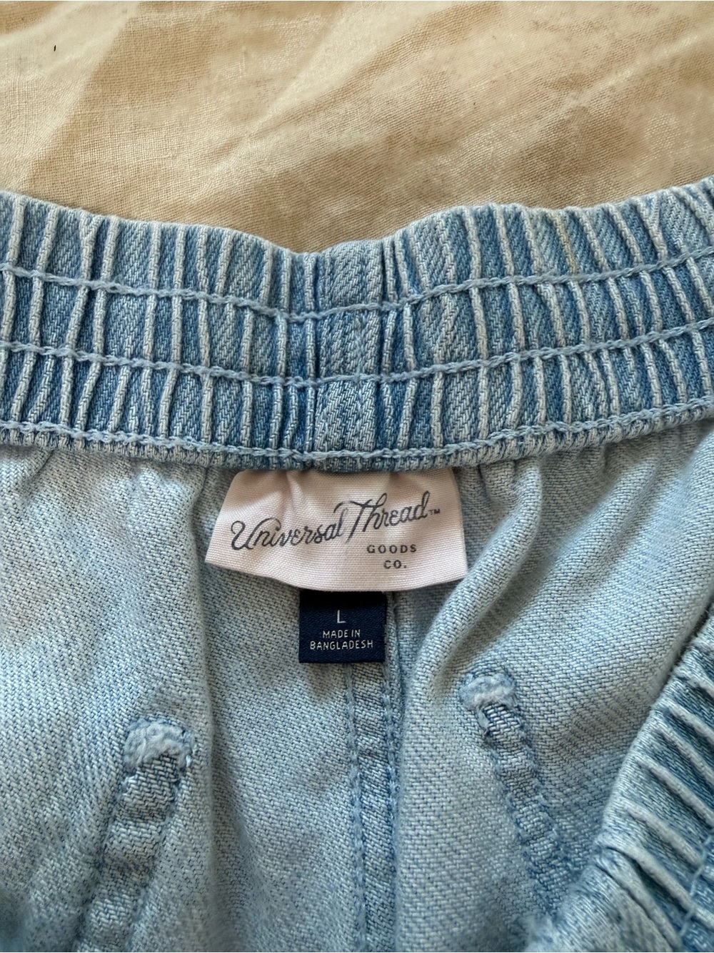 Universal Thread Light Blue Drawstring Shorts - Picture 2 of 4